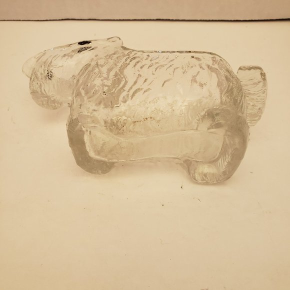 Vintage Clear Glass Scotty Dog Creamer - Picture 5 of 7